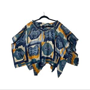 Kashi 100% Silk Off the Shoulder Shawl OS